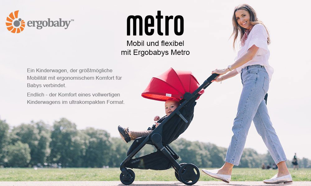 Der Metro Compact City Stroller von Ergobaby