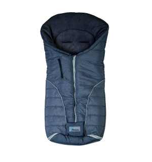 Altabebe Handmuff Alpin Kollektion - Kinderwagen Handwärmer In Blau