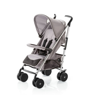 Knorr-baby Volkswagen Convert Buggy - Schwarz/rot Mit Verstellbarer Lehne