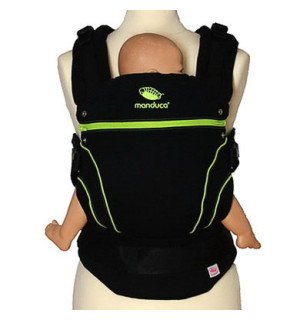 manduca babytrage blackline