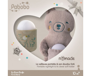 Geschenkset Nomade Nachtlicht mit Teddybär-Halterung