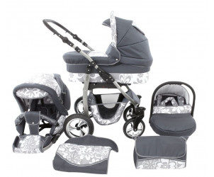 Kinderwagen Set Dino 3 in 1