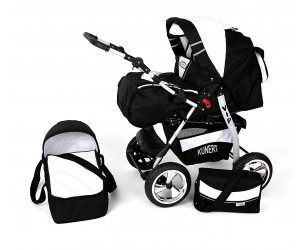 günstige kinderwagen 3 in 1 TPFLiving Kombi-Kinderwagen 3in1 Set main image 1
