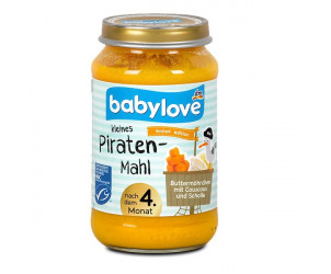 Babymenü Buttermöhrchen mit Couscous und Scholle