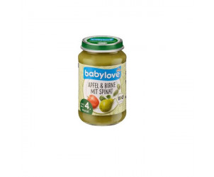 Frucht & Gemüse Apfel & Birne mit Spinat