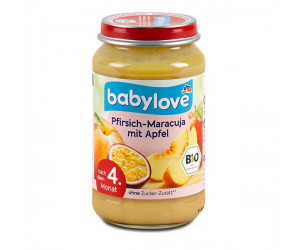 Früchte Pfirsich-Maracuja mit Apfel