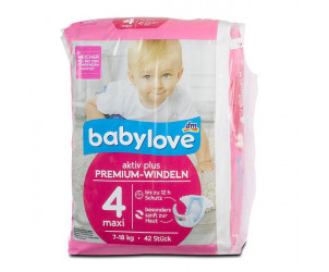 Windeln Premium aktiv plus Größe 4, maxi 7-18kg 