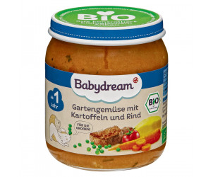 Bio Gartengemüse mit Kartoffeln & Rind