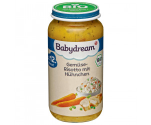 Bio Gemüse-Risotto mit Hühnchen
