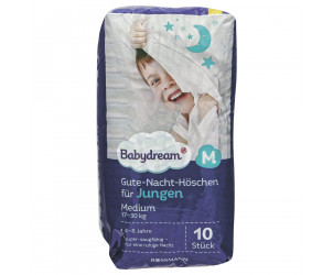 Gute-Nacht-Höschen für Jungen