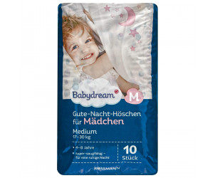 Gute-Nacht-Höschen für Mädchen
