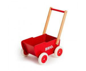 Holz-Puppenwagen