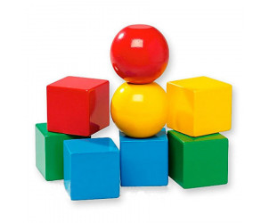 Holzbausteine, magnetisch 8 Teile