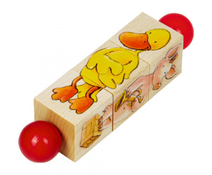 Holz-Dreh-Puzzle - Die Lieben Sieben