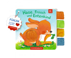 Mein Fühl-Laschenbuch: Hase, Frosch und Entenkind