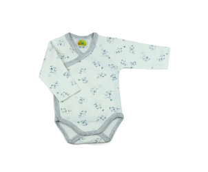 Newborn Langarmbody allover Print