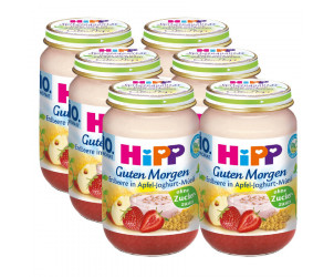 Bio Guten Morgen Erdbeere in Apfel-Joghurt-Müesli