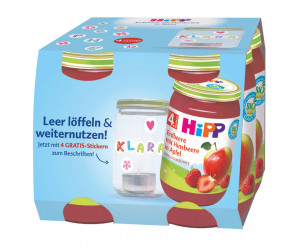 Erdbeere mit Himbeere in Apfel