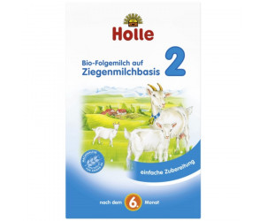 Folgemilch 2 Bio auf Ziegenmilchbasis