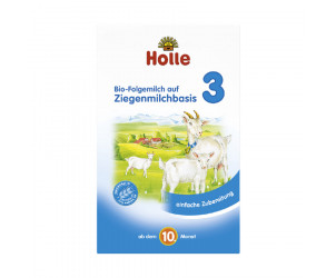 Folgemilch 3 Bio auf Ziegenmilchbasis