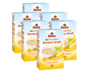 Bio Fruchtbrei Banane Grieß