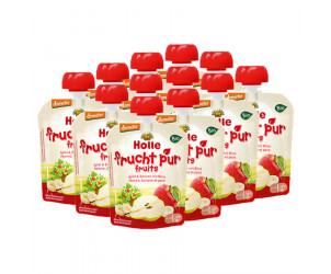 Pouchy Apfel & Banane mit Birne