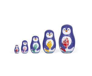 Zigolos Pinguin-Familie Matroschka
