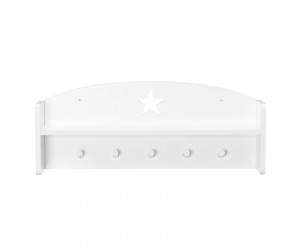 Wandregal mit Haken Star
