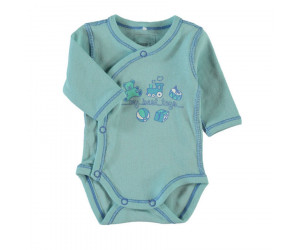 Boys Frühchen Wickelbody Nitwonder canal