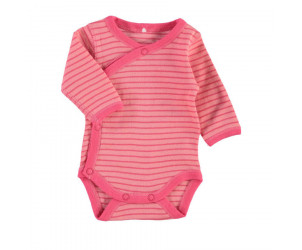 Girls Frühchen Wickelbody NITWONDER rouge red