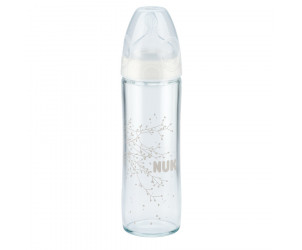Glasflasche Silikon-Ventilsauger Gr. 1 M 240 ml