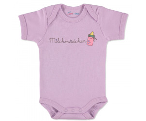 Girls Baby Body kurzarm uni