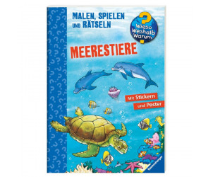 Wieso? Weshalb? Warum - Malen, Spielen und Rätseln - Meerestiere