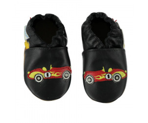 Boys Baby Krabbelschuhe Race Car