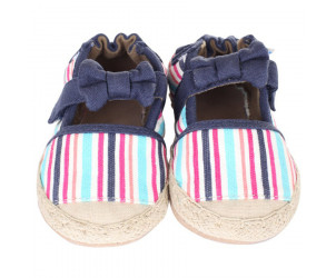 Girls Baby Krabbelschuhe Colorful Espadrille