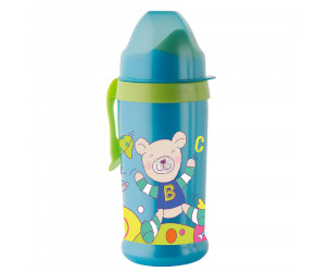 Trinkflasche mit weichem Trinkaufsatz