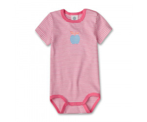 Girls Baby Body 1/4 Arm Ringel Print