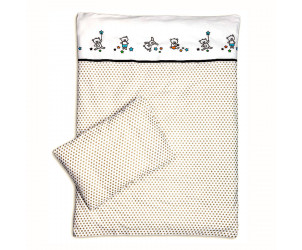 Bettwäsche 2 tlg. 80x80cm