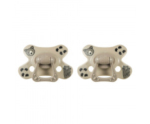 Schnuller Dental Silikon Brownie 6+ Monate