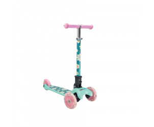 3-Rad Scooter mit LED-Rädern