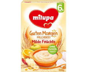 Milchbrei milde Früchte