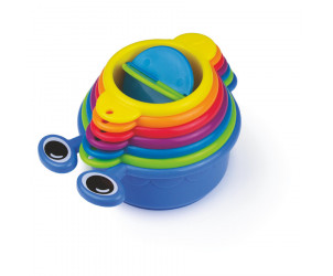 Becherraupe bunt 7-teilig