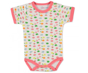 Girls Baby Body kurzarm all-over