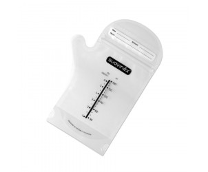 Sterilisierte Muttermilch-Beutel