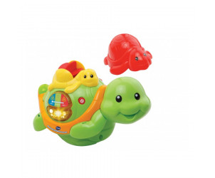 Badespaß Schildkrötenfamilie