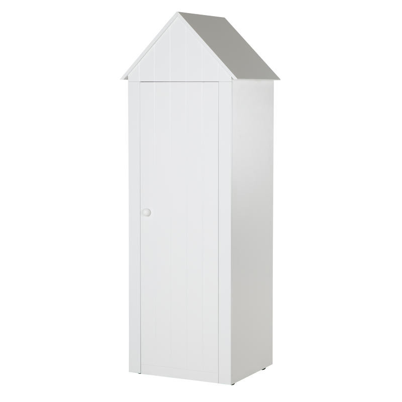 Roba Kleiderschrank Mit 1 Tur Mit Dach Hausoptik Lotte