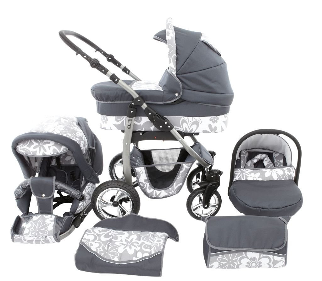 Chilly Kids Kinderwagen Set Dino 3 in 1 : Elternbewertungen