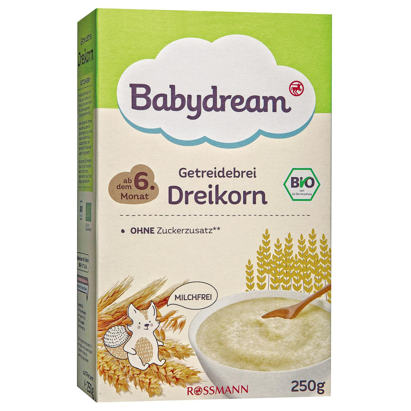 Babydream Bio Getreidebrei Dreikorn Elternbewertungen