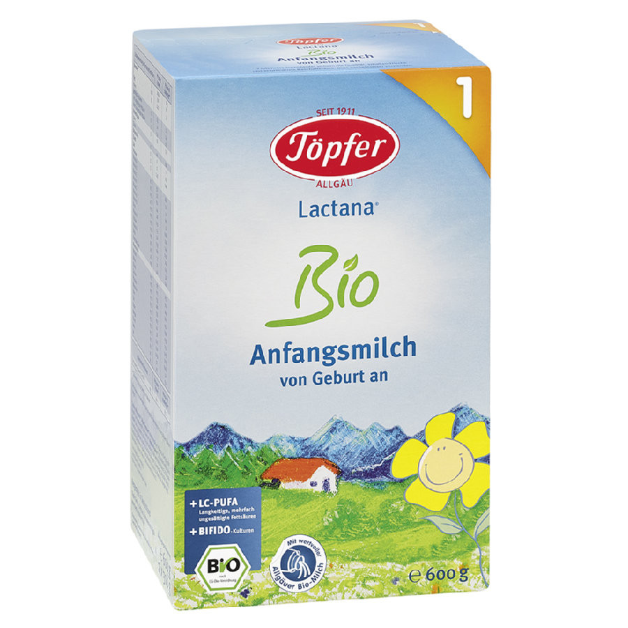 Topfer Anfangsmilch 1 Lactana Bio Elternbewertungen