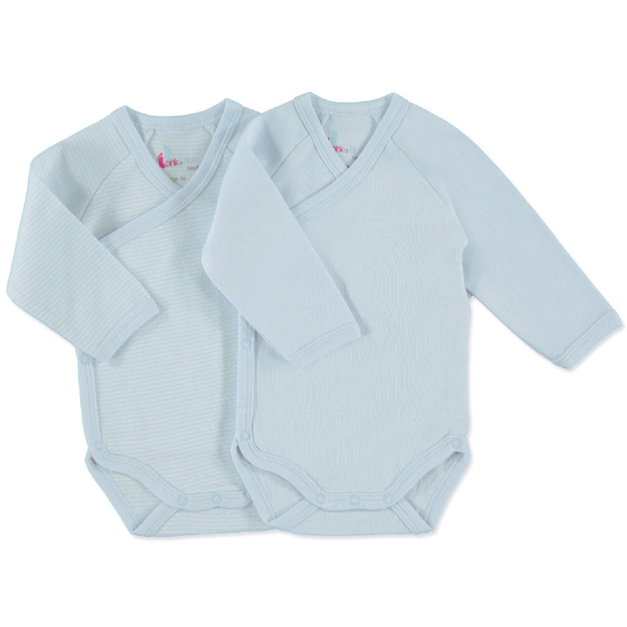 Sanetta Wickelbody Langarm - Wolle-Seide Mix Für Babys In Pink